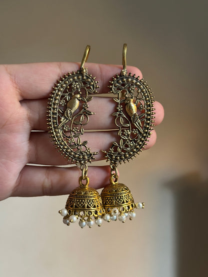 Afghan Bird Earcuff (2 colors)