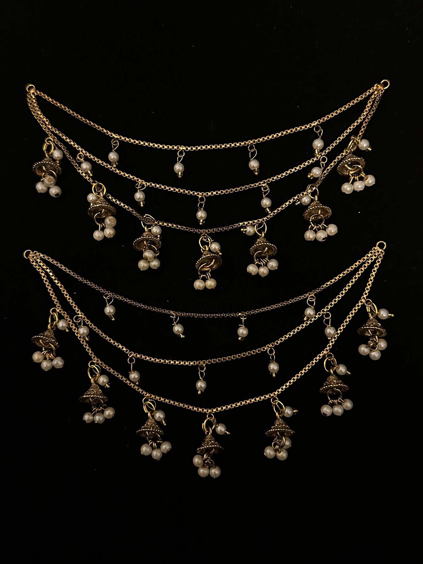 Antique Golden Bell drop Saharay