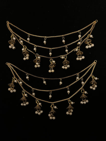 Antique Golden Bell drop Saharay