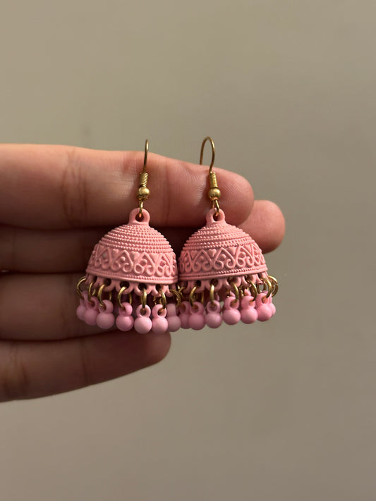 Matte Painted Jhumki