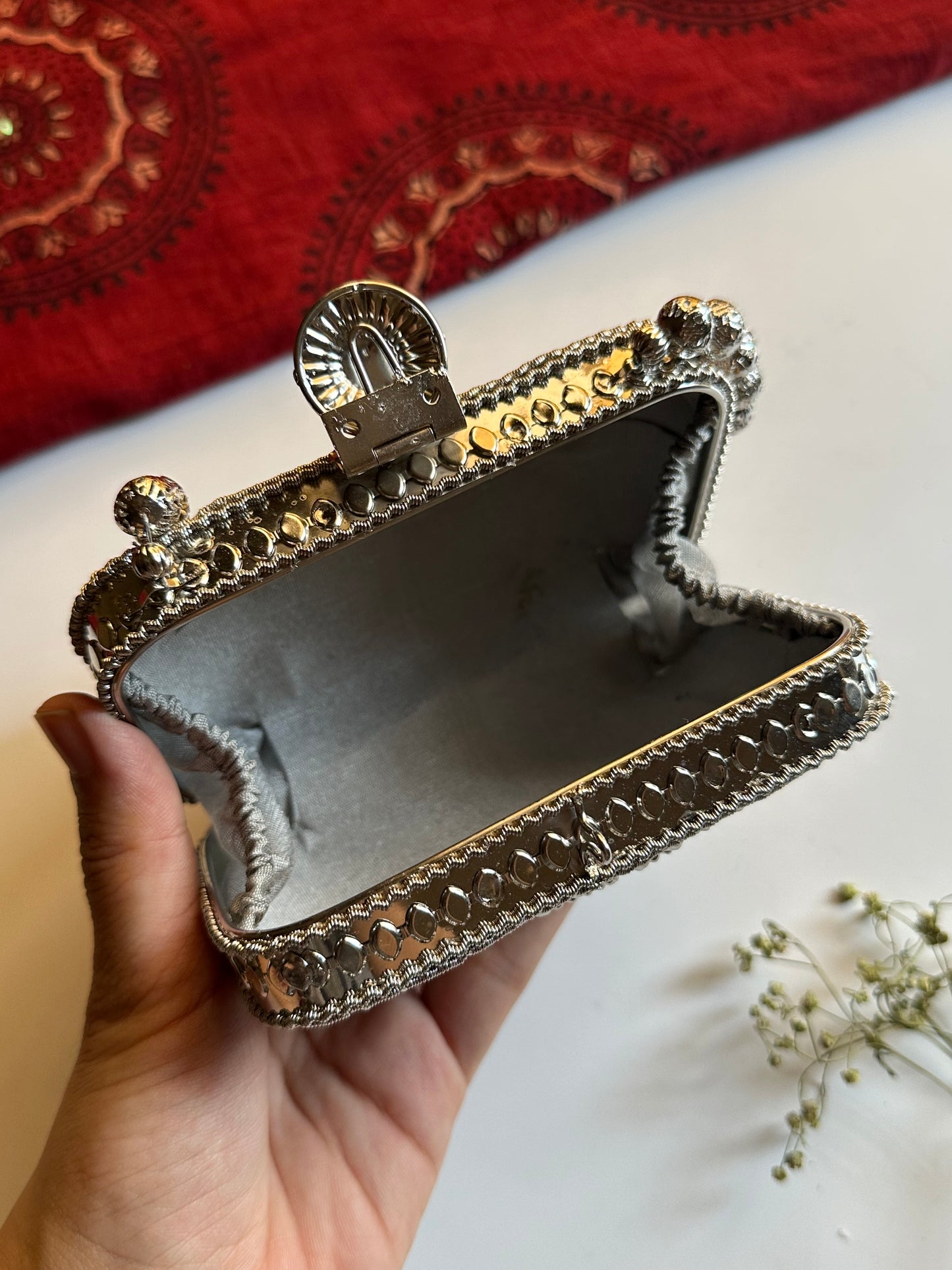 Handmade Festive Clutch Design 3