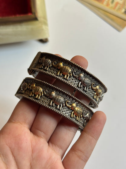 Dual Tone Elephant Kara