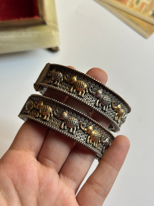 Dual Tone Elephant Kara