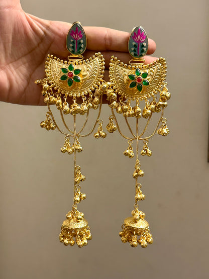 Bano Begum Kashmiri Earrings