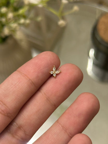 Butterfly Piercing Nosepin/Stud