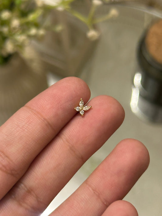 Butterfly Piercing Nosepin/Stud