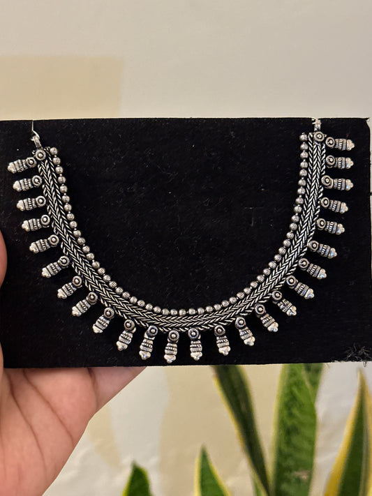 Silver Choker Design 7