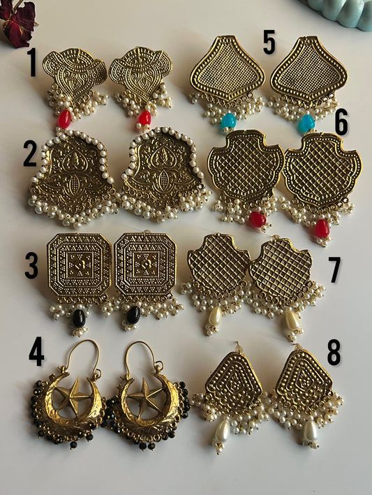 Afghan Earrings Collection