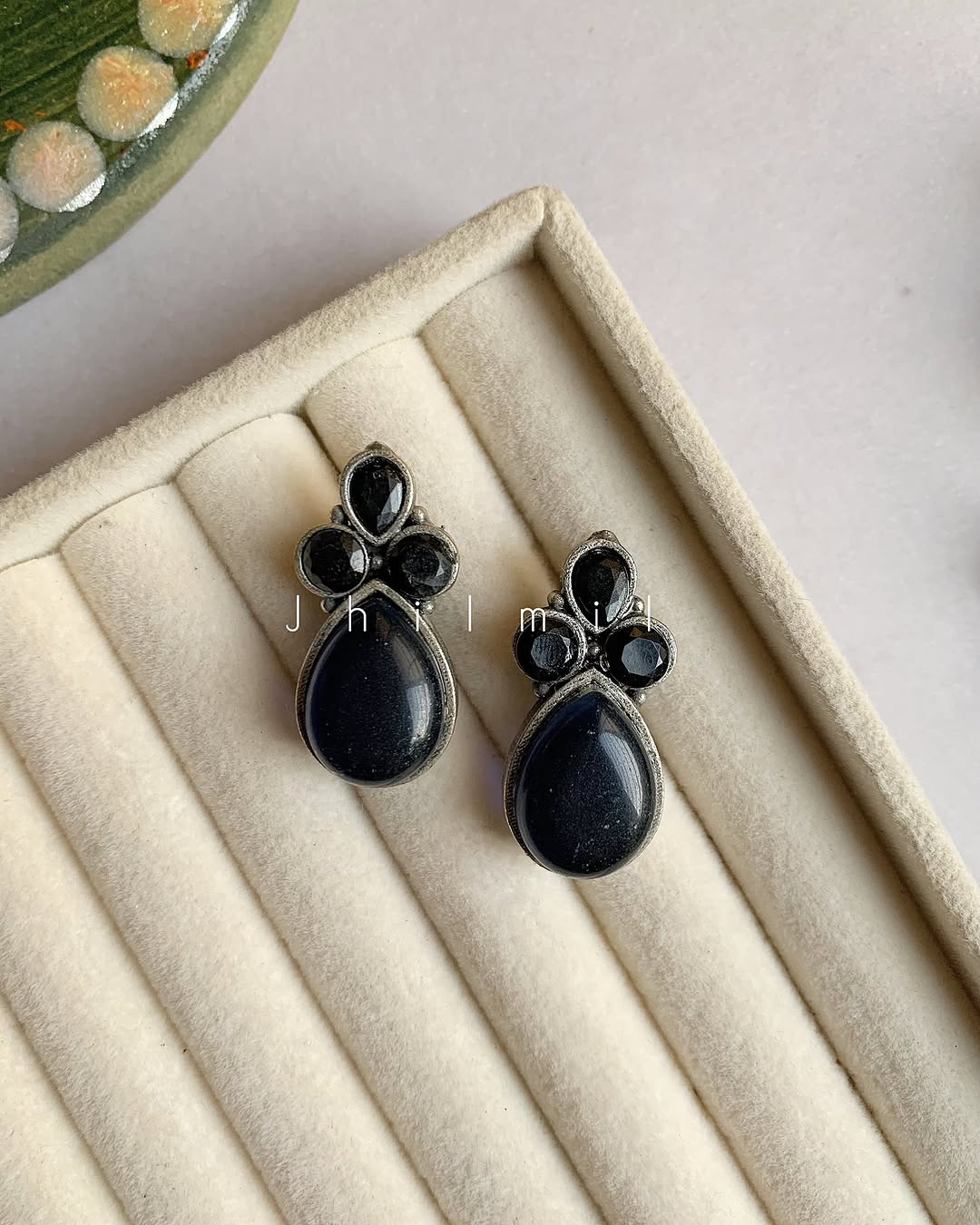 Flower Tear Drop Ear candy