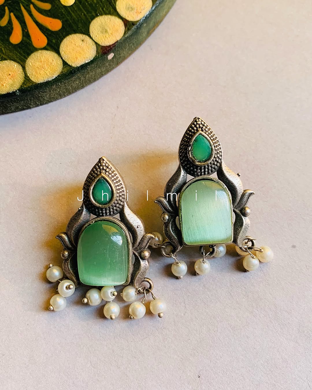Abstract carved Ear candies