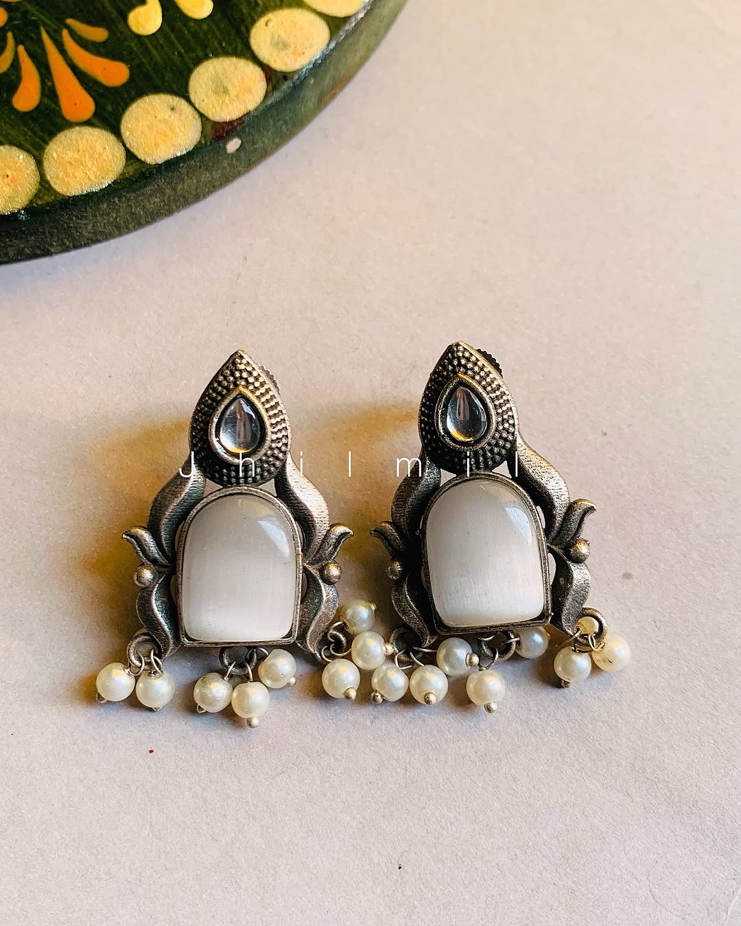 Abstract carved Ear candies