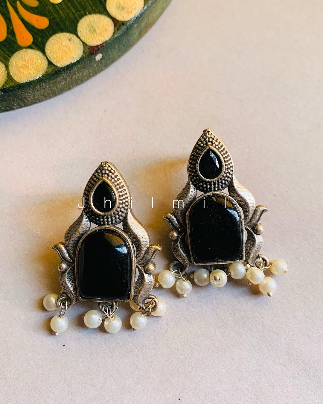 Abstract carved Ear candies