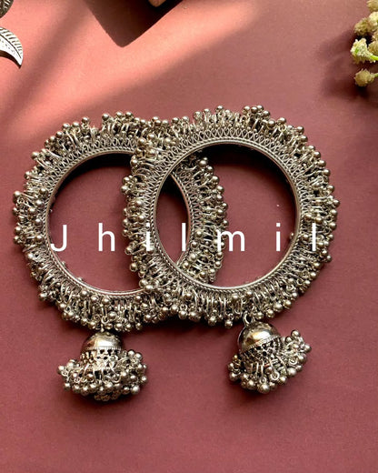 Gajra Jhumki Bangles 