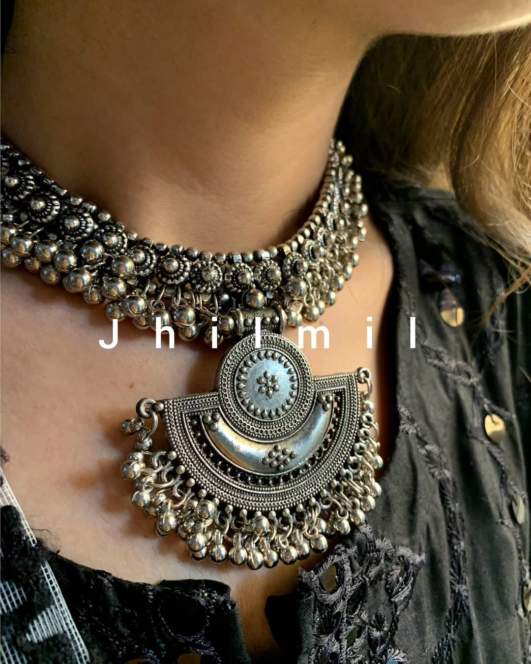 Rajasthani oxidized choker