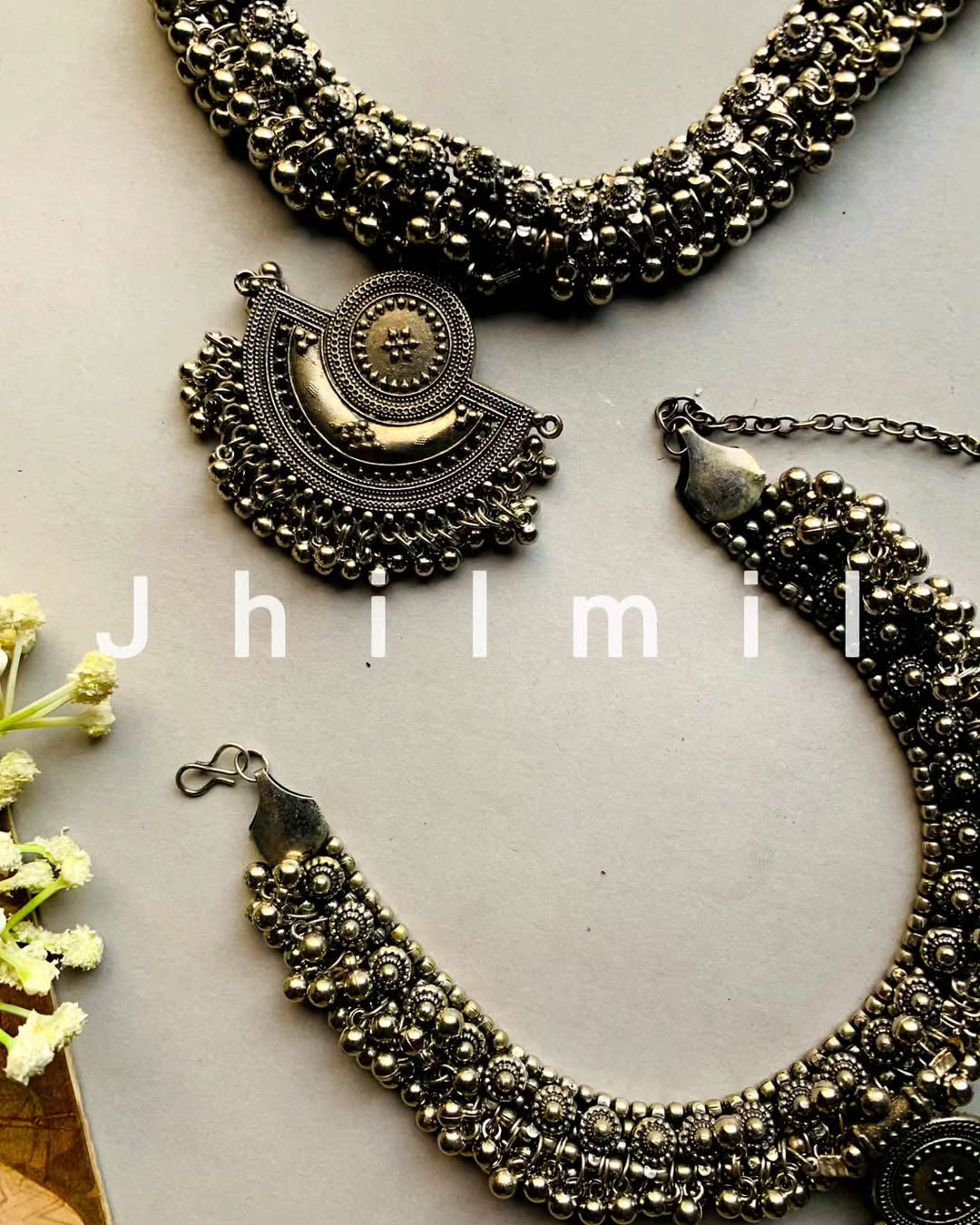Rajasthani oxidized choker