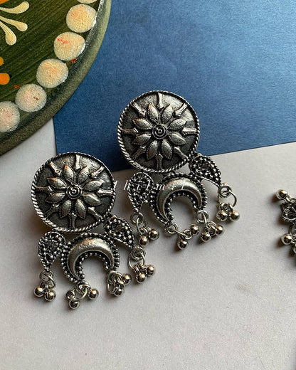 Phool Latkan Mala set with kundan