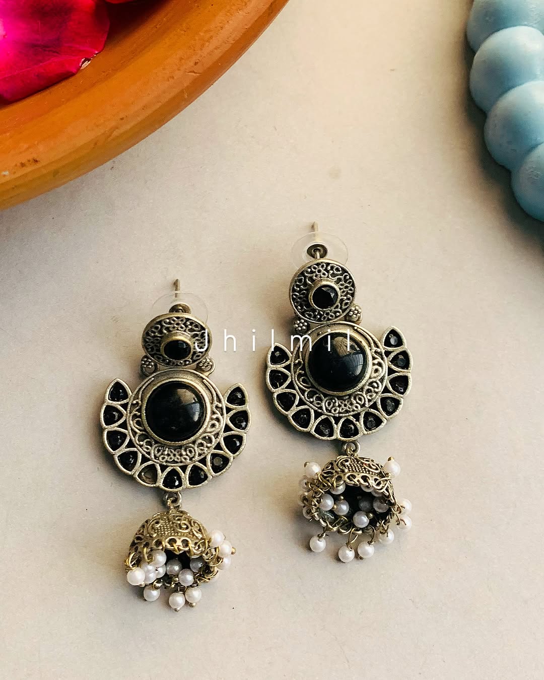 Ambar Jhumki earrings