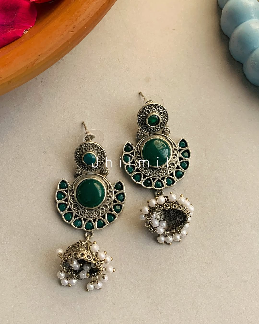 Ambar Jhumki earrings