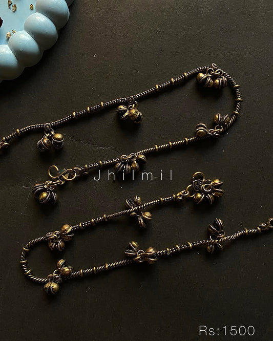 Antique Golden ghunghroo Pazaib