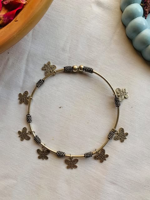 Butterfly Chimes Foot kara