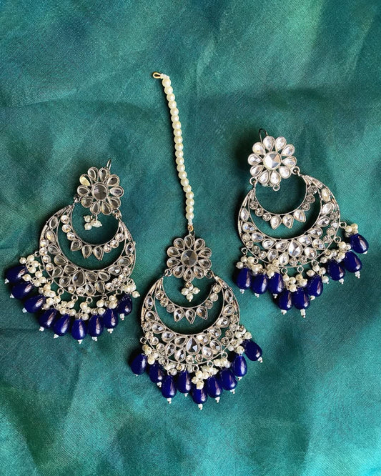 Sheesh earring Teeka Set