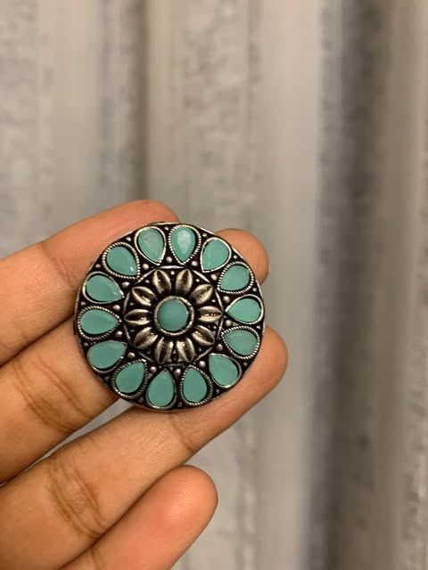 Phool Studded ring