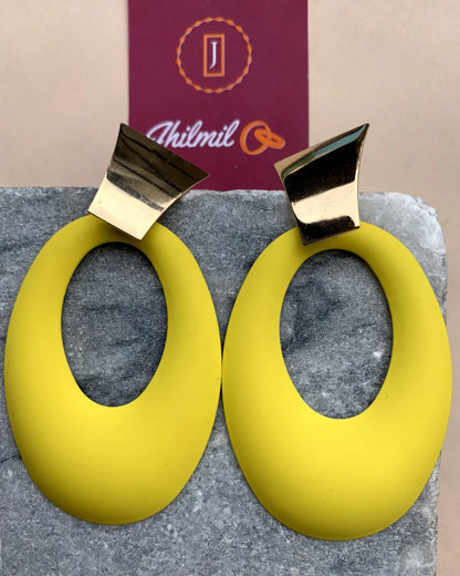 80's Neon Hoops
