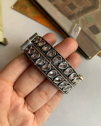 Tear stone studded kara
