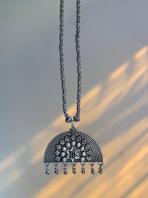 Semi Circle Pendant/Mala