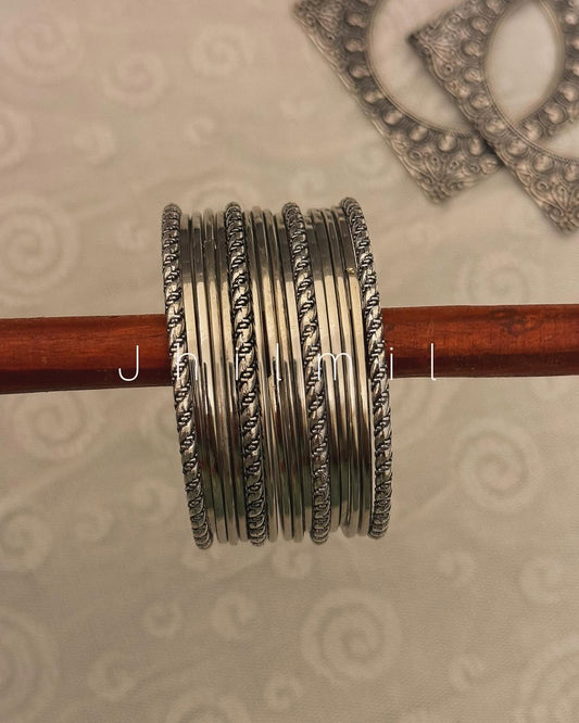 Twisted Indian bangles Set