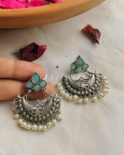 Rekha Chand bali earrings