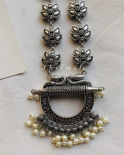 Leaf Motif medium length mala set