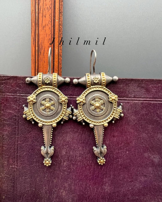 Zareen Dual Tone Earrings