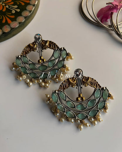 Shehwar Dual Tone Earrings