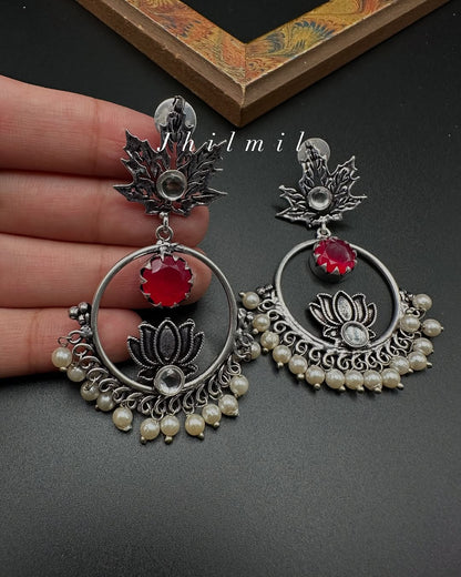 Lotus Bali earrings