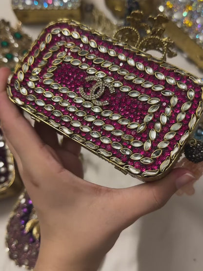 Luxury Clutch - Chanel Pink